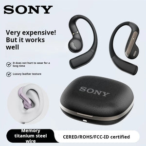 SONY Bluetooth Ear Hook Headphones TWS Wireless Earphones HiFi Stereo Waterproof Headsets Long Standby Touch Earbuds