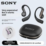 SONY Bluetooth Ear Hook Headphones TWS Wireless Earphones HiFi Stereo Waterproof Headsets Long Standby Touch Earbuds