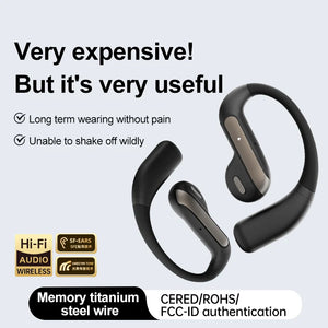 SONY Bluetooth Ear Hook Headphones TWS Wireless Earphones HiFi Stereo Waterproof Headsets Long Standby Touch Earbuds