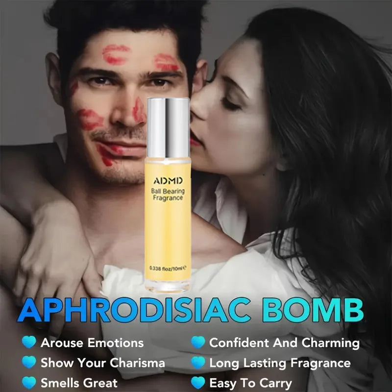 ADMD Perfume Pheromone Charming Floral Perfume for Men and Women Long Acting Perfume Flirting Romantic Dating Perfume 10ml