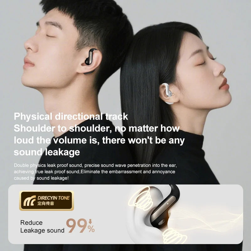 SONY Bluetooth Ear Hook Headphones TWS Wireless Earphones HiFi Stereo Waterproof Headsets Long Standby Touch Earbuds