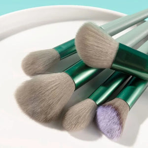 13 Pieces Makeup Brush Set Premium Quality, Strong Powder Grab | Quick-drying Ultra-soft Beauty Tools Portable Makeup Brush Set